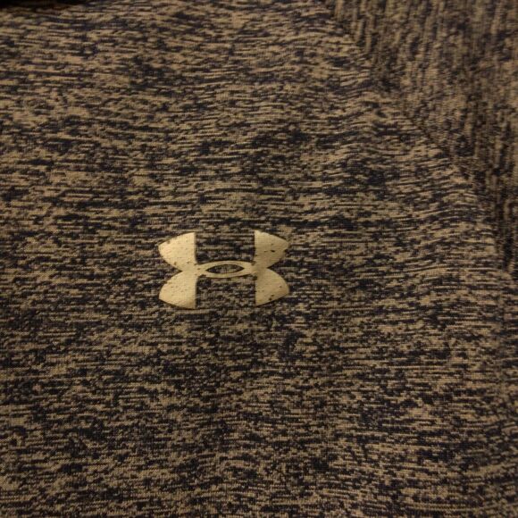 Under Armour hooded tshirt womens XL Xlarge blue long sleeve loose drawstring - Picture 3 of 8